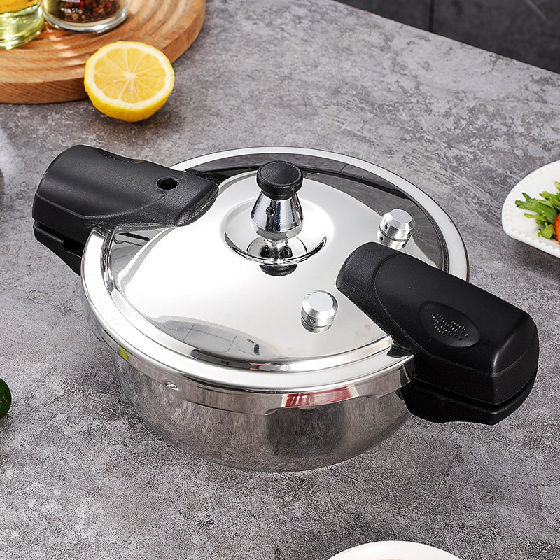 Stainless steel explosion-proof mini pressure cooker single people rice cooker gas induction micro pressure cooker