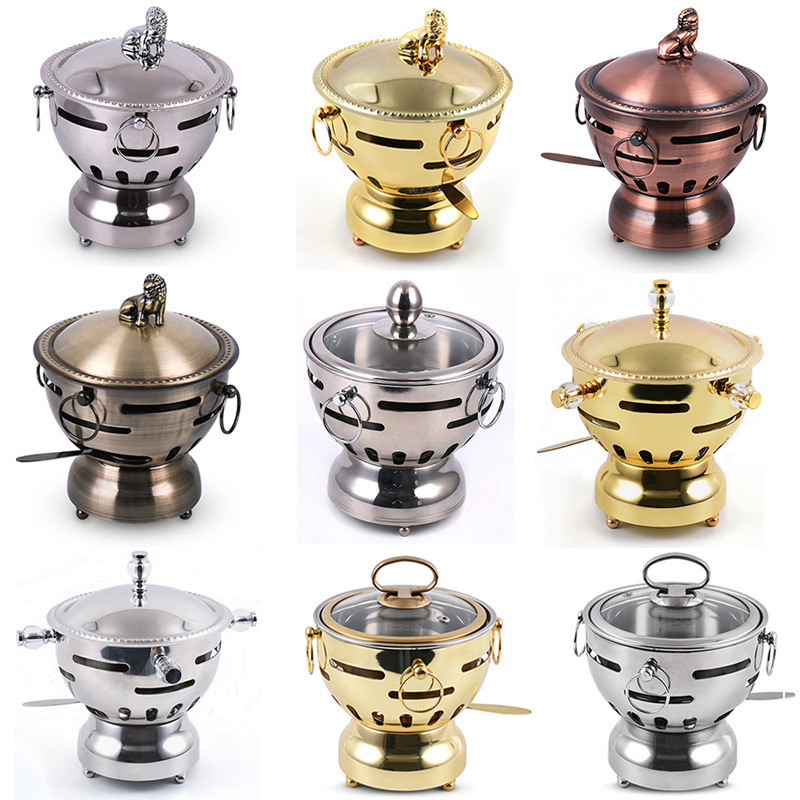 Mini stainless steel hotpot single person hot pot