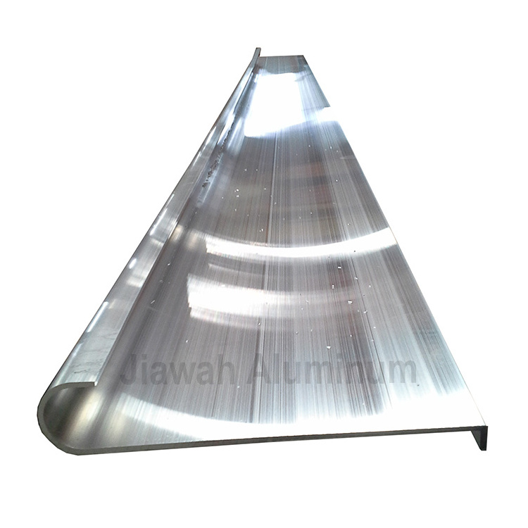 Heavy duty aerofoil aluminum sun louver 300mm for architectural horizontal & vertical pattern customized