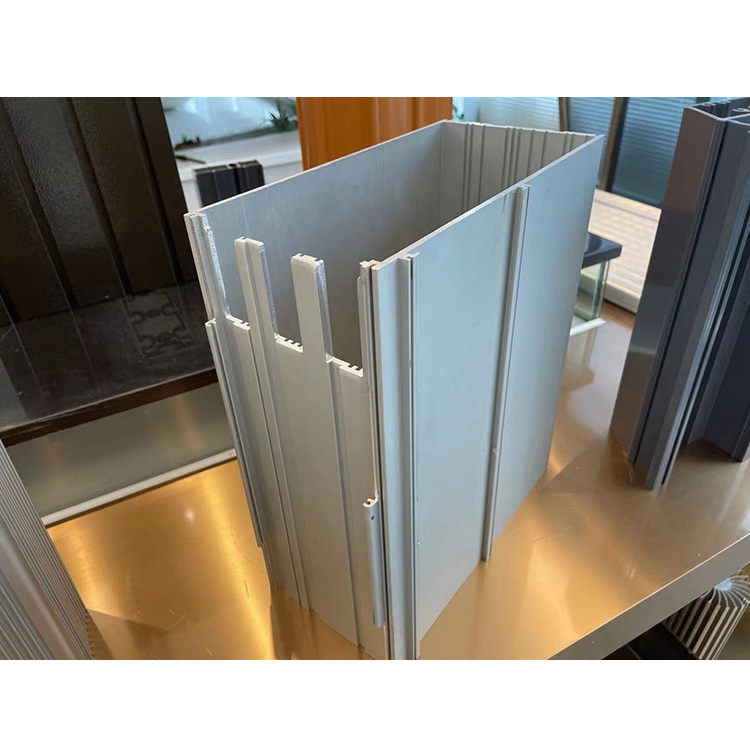 CNC machined custom tube aluminium 6061 aluminium pipe extrusion profile aluminum rectangular section tube manufacturer factory