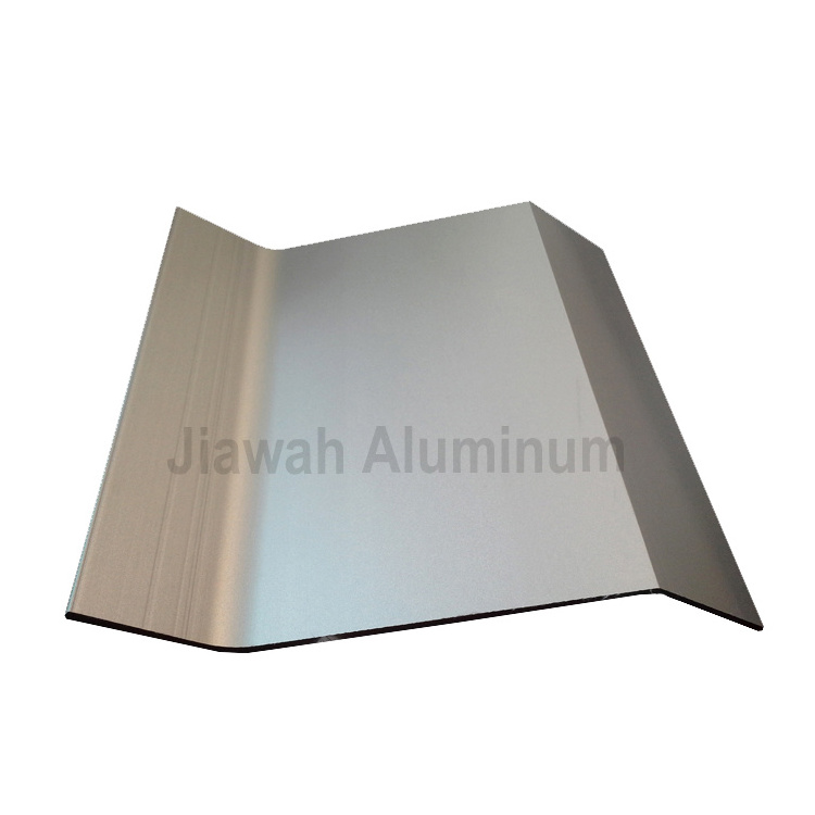 Heavy duty aerofoil aluminum sun louver 300mm for architectural horizontal & vertical pattern customized