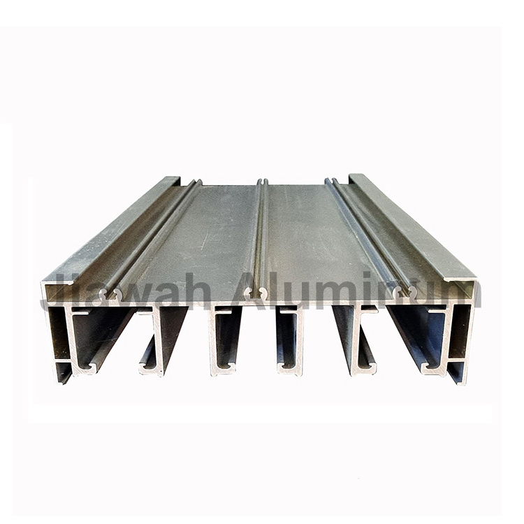 6082 6063 6061 T6 I beam aluminium flooring profiles , aluminium I beam H beam for floor profile aluminium price per kg China