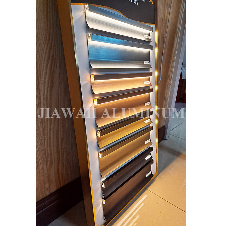 LED Light Aluminum Skirting Board Floor , Skirting Board Aluminum Alloy Skirting Line Recessed Baseboard With Hidden LED Light