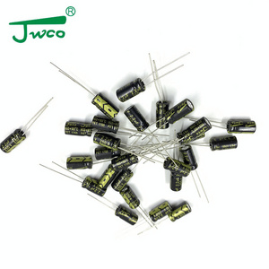 JWCO 105C 5000-8000HS 250v 6.3*12 Low leakage current aluminum super capacitors for UPS power suppliers