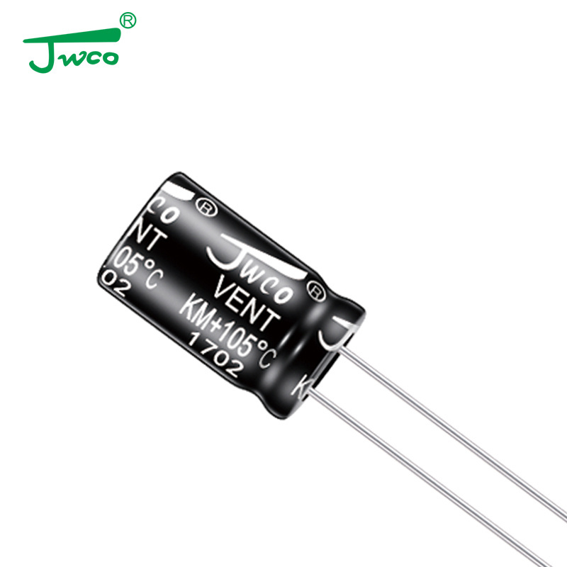 Capacitor factory JWCO 2200uf 35v radial aluminum electrolytic capacitors