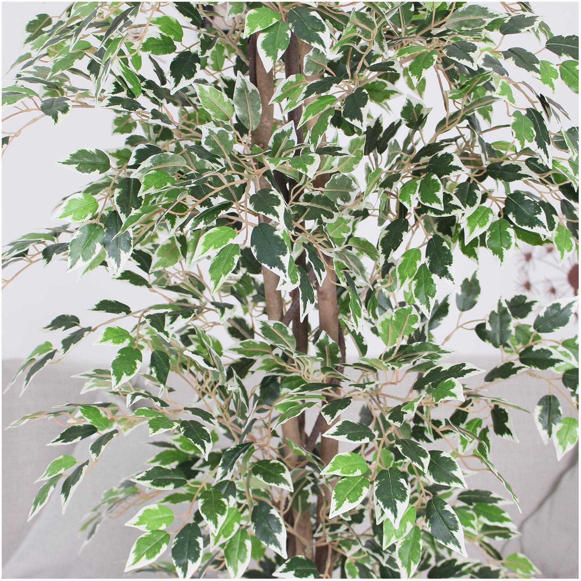 Flowers Artificial Plants Pot Plastic Low Price For Decoration Bridal Bouquet Indoor Popular Bulk Ficus Artificial Mangrove Tree