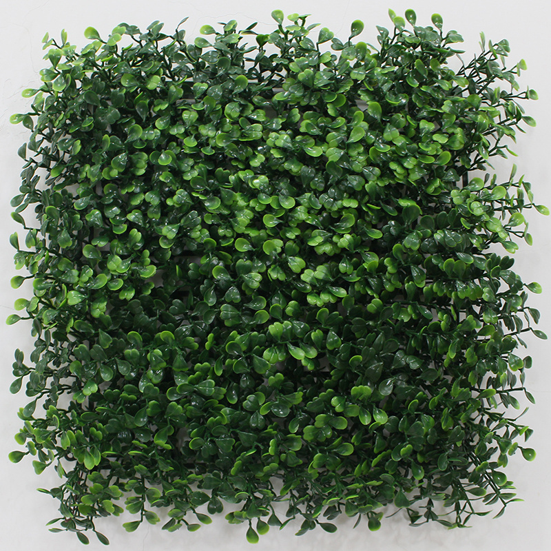 High Quality Artificial Boxwood Panels Topiary Hedge Artificial Greenery Panels for Wall Garden Decoration