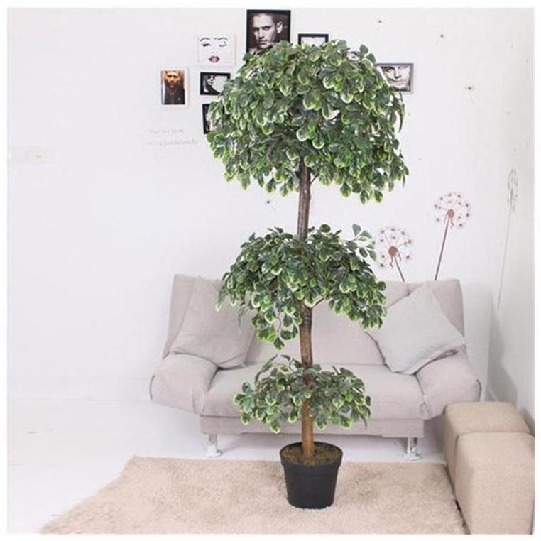 Artificial Plants Tree For Decoration Hotel Coconut Palm Potted 2024 Artificial Plants In Pots For Home Decor Indoor