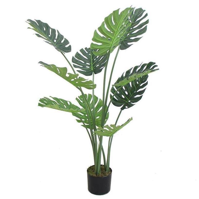 Artificial Flower Crown Palm New Arrivals Home 2024 Flower Promotional Landscape Tree Artificial Ficus Tree Banyan Tree