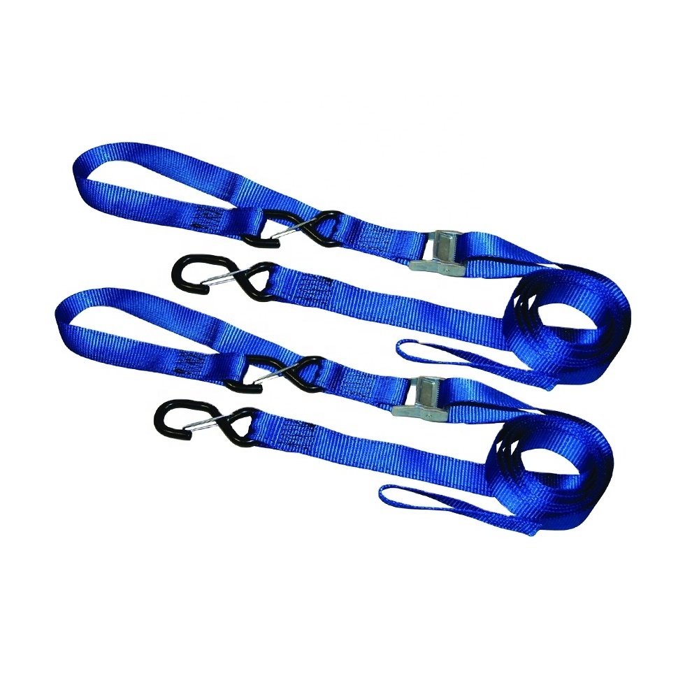 Motorcycle Cambuckle Strap Lock Ratchet Loop Strap 1'' Manufactures Metal Heavy Duty Tie Down Making Cargo Lashing Strap