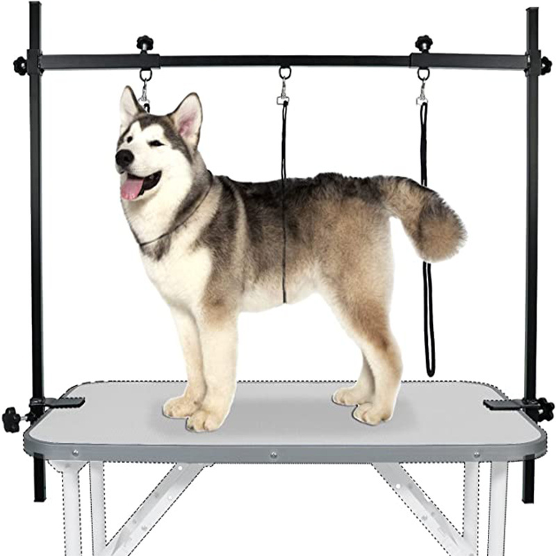 Factory Sale Special Design Widely Used Height Adjustable Dog Stainless Steel Foldable Beauty Table for Pet Shop