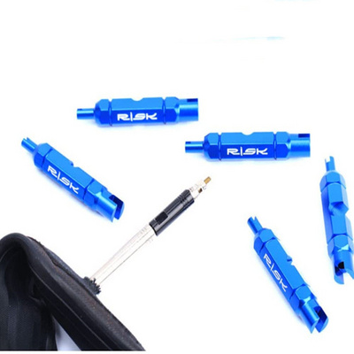 Multi-function Bicycle Tube Tire Valve Disassemble Remove Tools Bicycle Valve Core Tightening Tool for Bike Bicycle valve stem