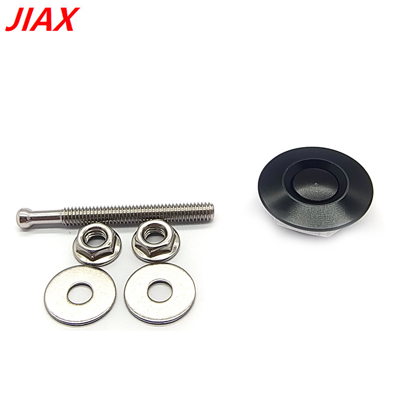 30mm Modified Racing Mini Engine Cover Lock 30mm Push-button Hood Lock Car Quickly Releases Button Hood Lock