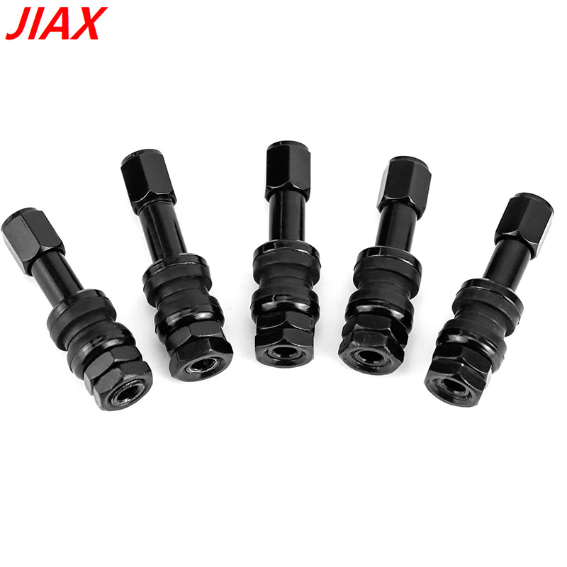 TR48E TR43E Valve Stems Wheel Modification Aluminum Valve Cap Vacuum Tubeless Metal Clamp-in Valve Stems 1pcs