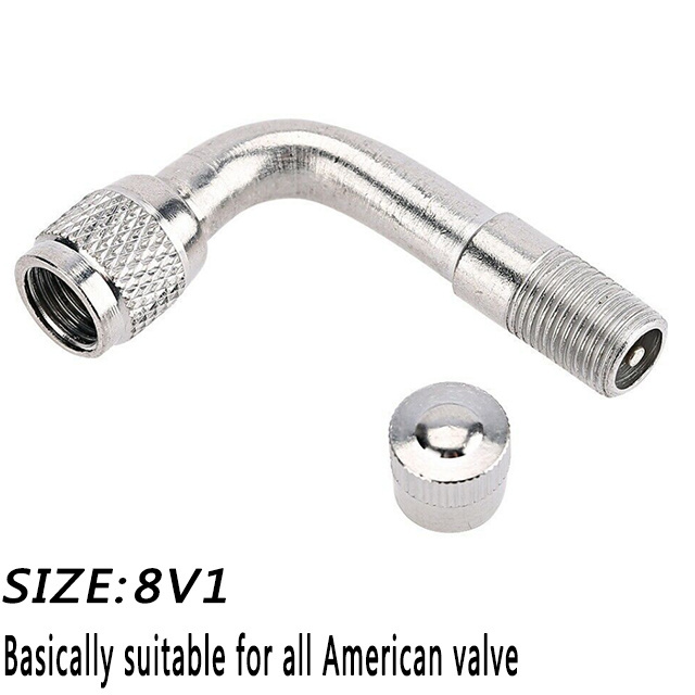 VE36 valve metal rod 4292 Inflatable extension tube Unicycle inflatable nozzle 45 90 135 Motorcycle Tire Stem Extender-1pcs