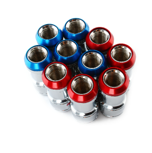 Racing Color Anodized Aluminum Titanium Wheel Hub Lug Nut