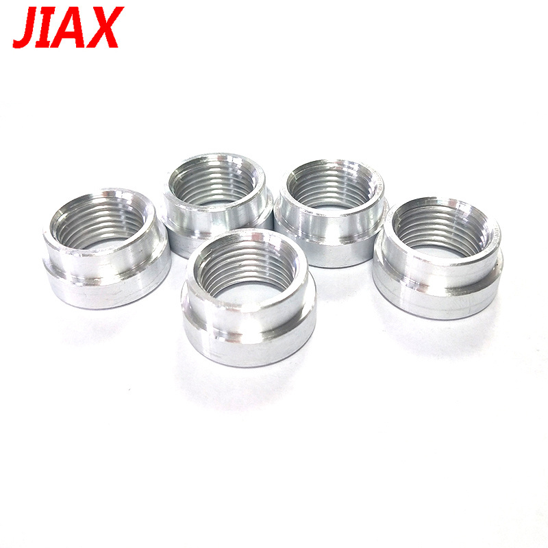 1/2 3/4 1/4 1/8 NPT M18 M16 Female Thread Weld On Bung Aluminum Female Weld on Fitting Bung Hose Adapter