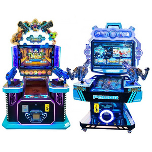 JiaXin Source Factory OEM Service Time Crisis 3 Arcade 4 In 1 Firepower 5D Shooting Simulator Game Machines