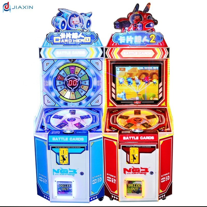 JiaXin Source Factory OEM Service Kiddie Ride Arcade Game Machine Coin Pusher Arcade Game Machine With Turntable