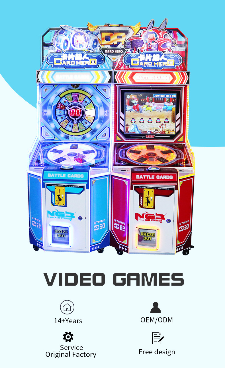 JiaXin Source Factory OEM Service Kiddie Ride Arcade Game Machine Coin Pusher Arcade Game Machine With Turntable