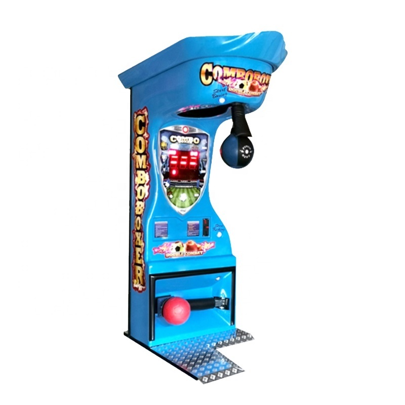 Coin Operated Power Test Street Entertainment Boxing Machine Amusement Park Lottery Redemption Game Machine