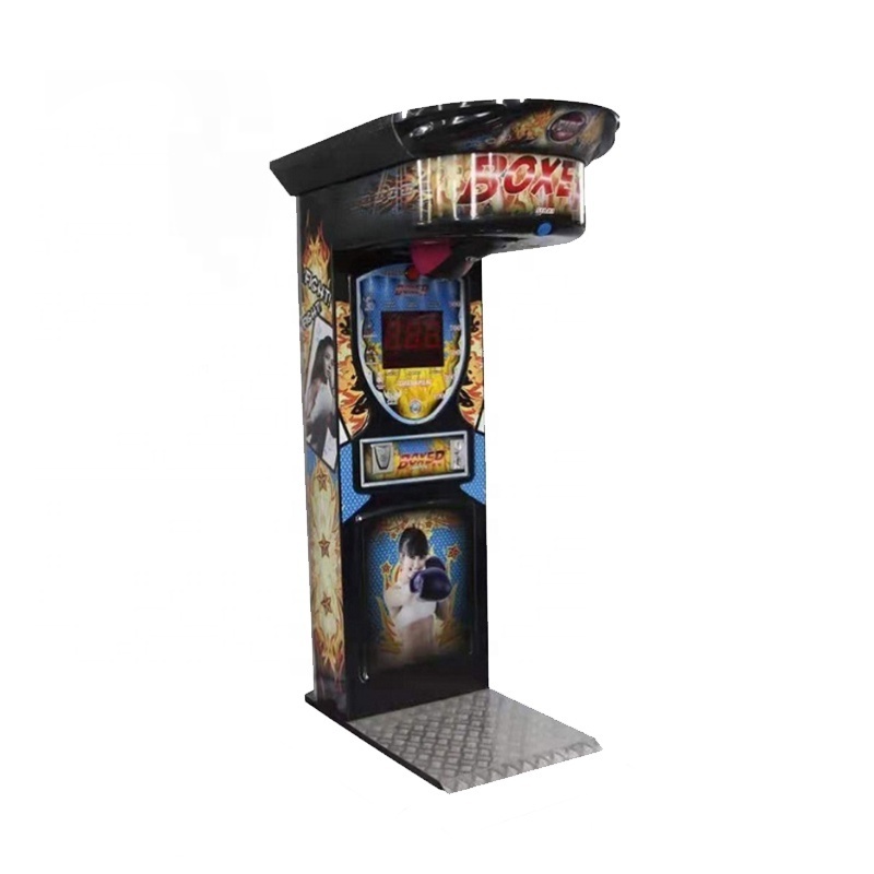 Punching and kicking street entertainment soccer power test game machine boxing punch machine lottery game machine