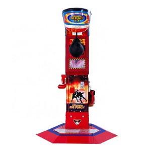 punching and kicking music boxing machine street entertainment soccer power test game machine