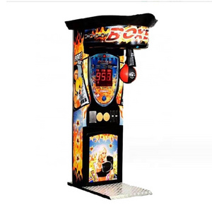 Coin Operated Power Test Street Entertainment Boxing Machine Amusement Park Lottery Redemption Game Machine