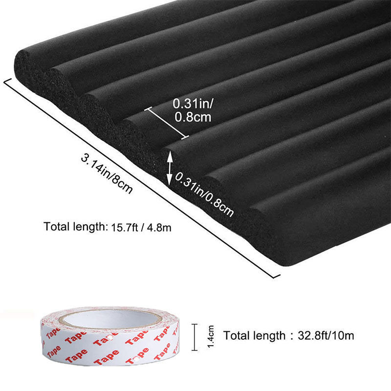 Baby Proofing Edge Guards Padding, 14.7ft Extra Wide Edge Protectors with Adhesive 3M Tapes for Sharp Edge of Table, Desk