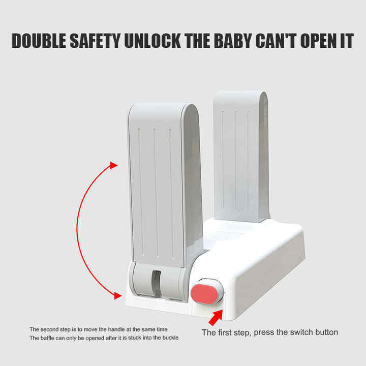 Safety Protective Door Handle Lock Safety Tools Baby Door Lock Handles Child Adhesive Proof Doors