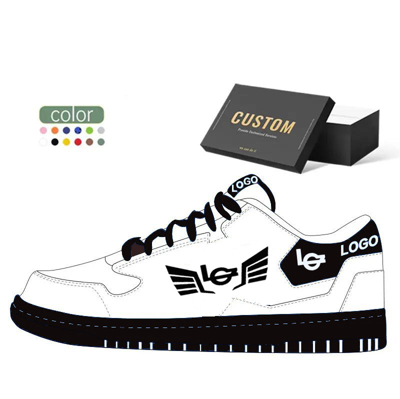 Original Customize Logo Men Blank Skateboard Shoe Manufacturer Sb leather Low Casual Basketball Custom Shoes Sneakers