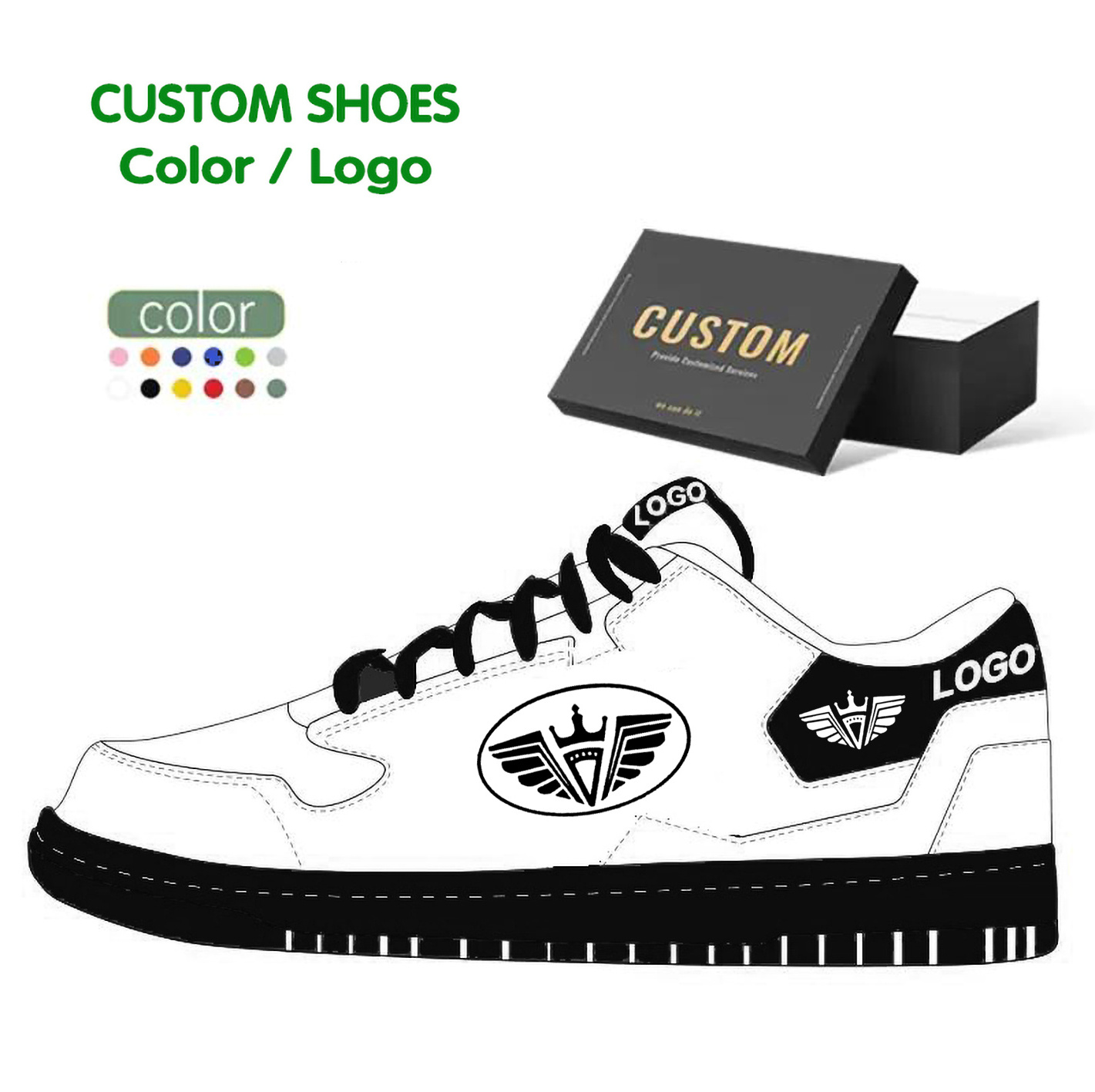 Jiaxin Original Customized Logo Men's Skateboard Manufacturer Basketball Custom Low Cut High Top Casual Leather Sneakers Shoes