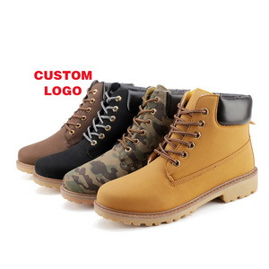 Dropshipping Heavy Duty Steel Toe Boots Shoes Mens Safety Shoes Industries Leather Working Shoes For Men Boots Construction Boot