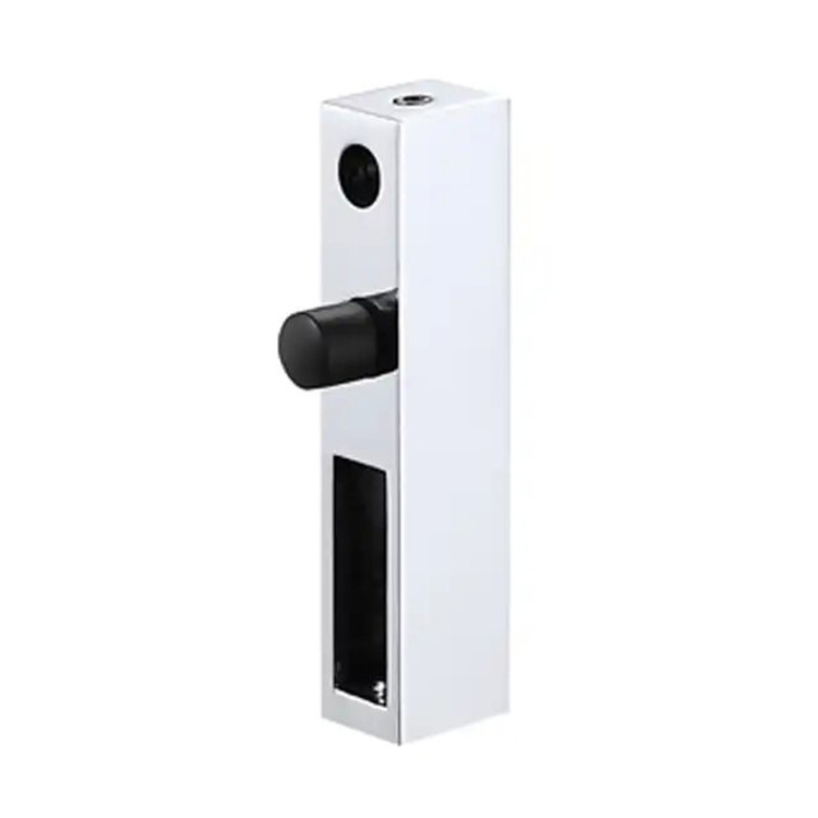 YM-06 Handle Roller Accessories Matt Black Square Tube 30*10mm Gate Wheel Wholesale Shower Glass Sliding Door Hardware