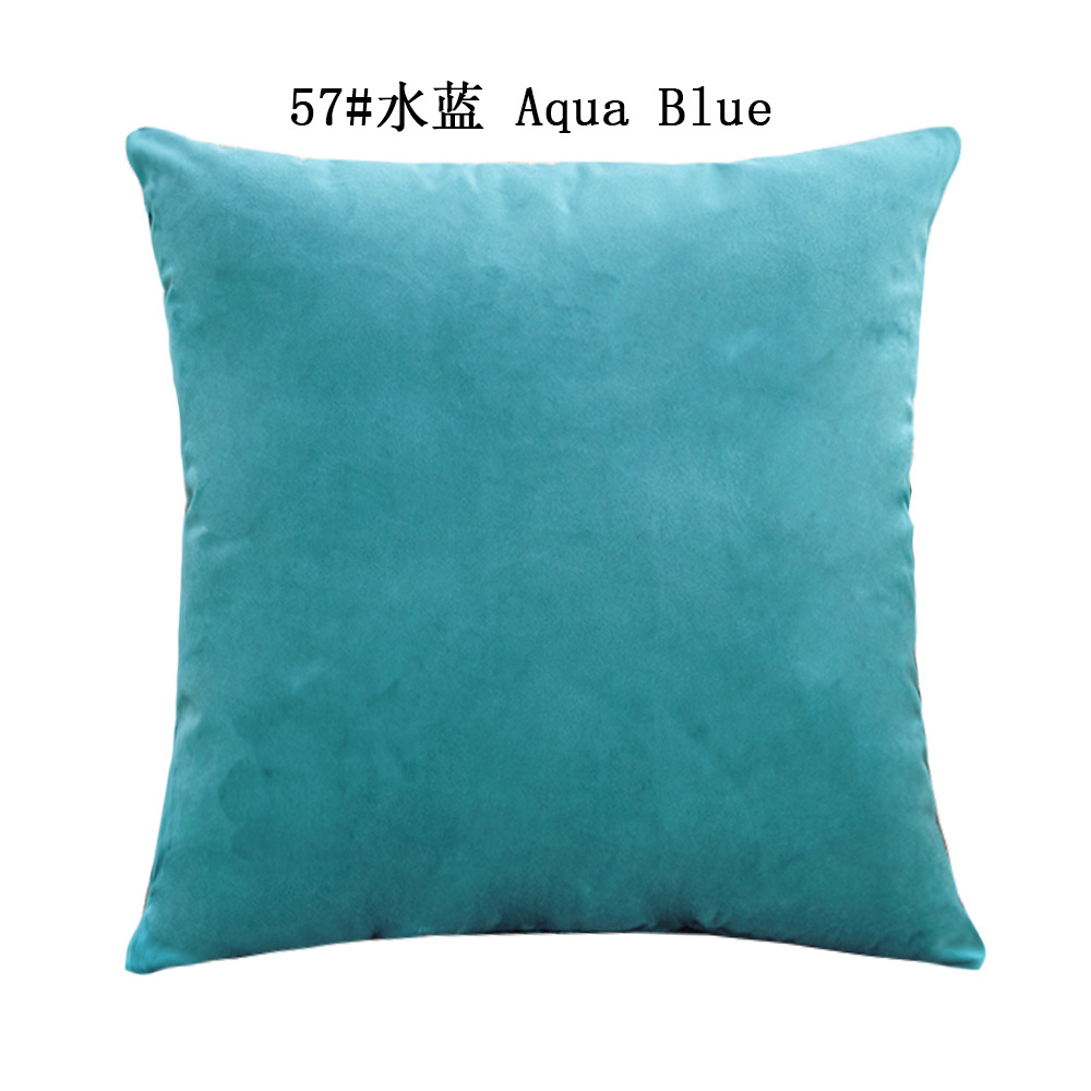 2020 Hot Sell Nordic Style Modern Dutch Velvet Velour Sofa Cushion Cover Custom Plain Pillow Cover