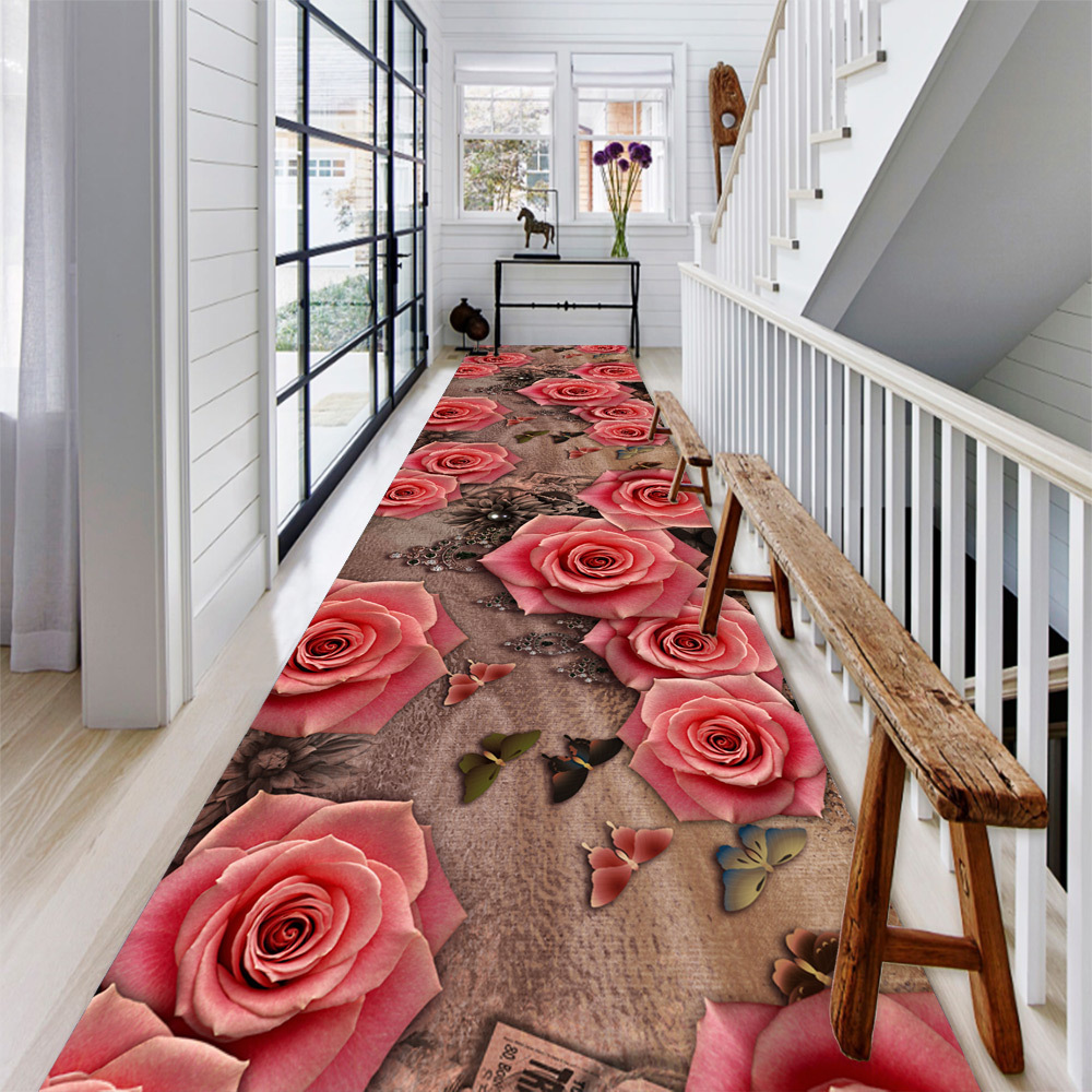 3D Carpets for Living Room Funny Adventure Floor Area Rugs for Kids Room Decorative Long Hallway Corridor Kitchen Mat