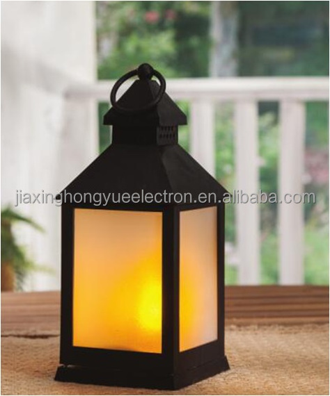 LED CANDLE LANTERN WITH FLAME LIGHT