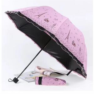 Hot selling rain Gear candy color Korean princess skirt umbrella