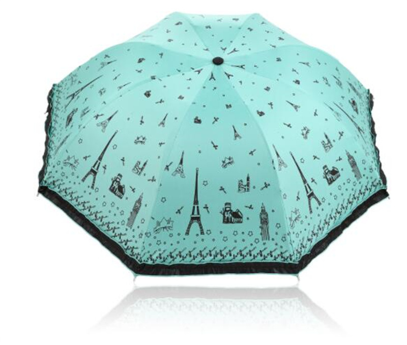 Hot selling rain Gear candy color Korean princess skirt umbrella