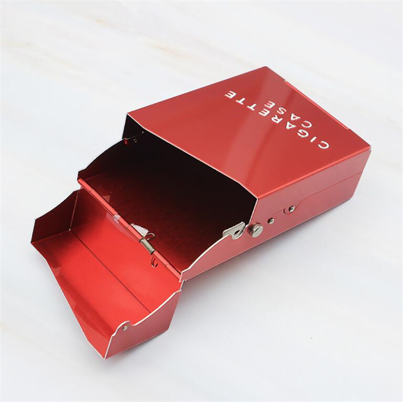 Hot selling Customized 20 full pack men's aluminum Cigarette Cases