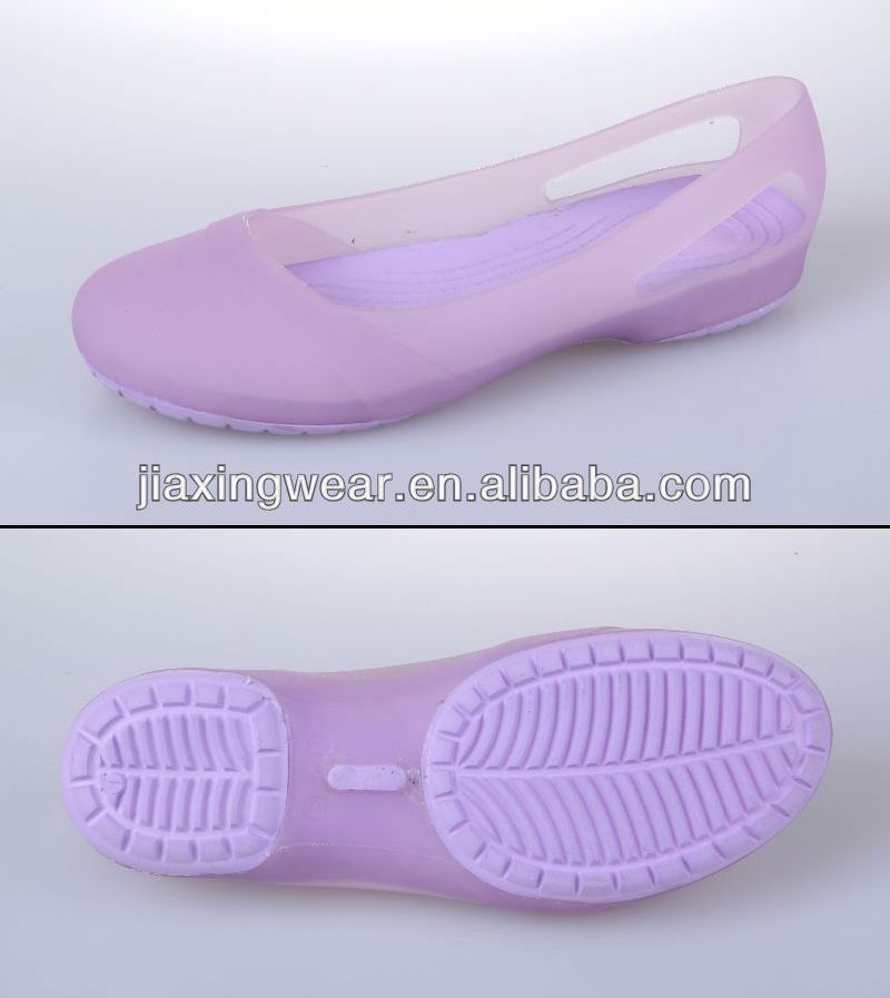 Various styles pvc crystal/jelly lady shoes/sandals