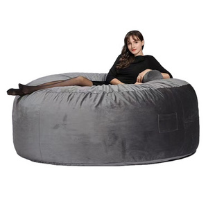 Bed Room Cheap Warm Sleeping Enjoy Puff Chair Giant Bean Bag Moderno Large Stuffing Filled Bean Bag Sofas With Filler