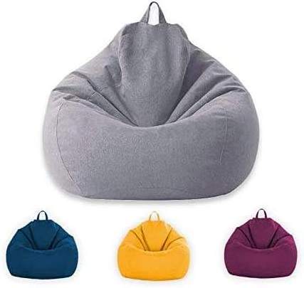 Purple Bean Bag Lazy Sofa Lounger Seat Puff Outdoor Beanbag Sofa Chair for Kids and Adult