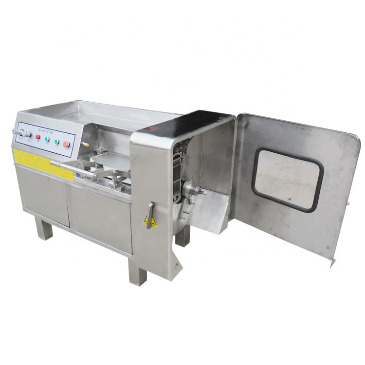 frozen meat cutting machine chicken beef pork cube cutter  cube cutting machine meat dicer