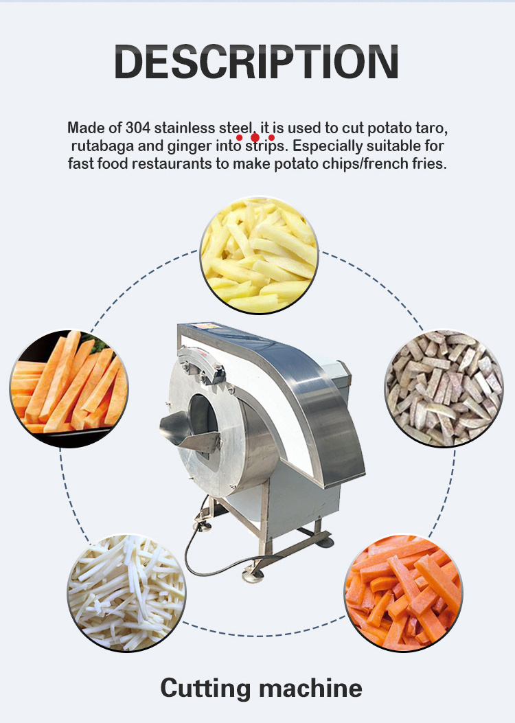 Automatic Potato Cube Cutter Small Vegetable Cutting Machine Cabbage Vegetables Shredder Cutter Slicer