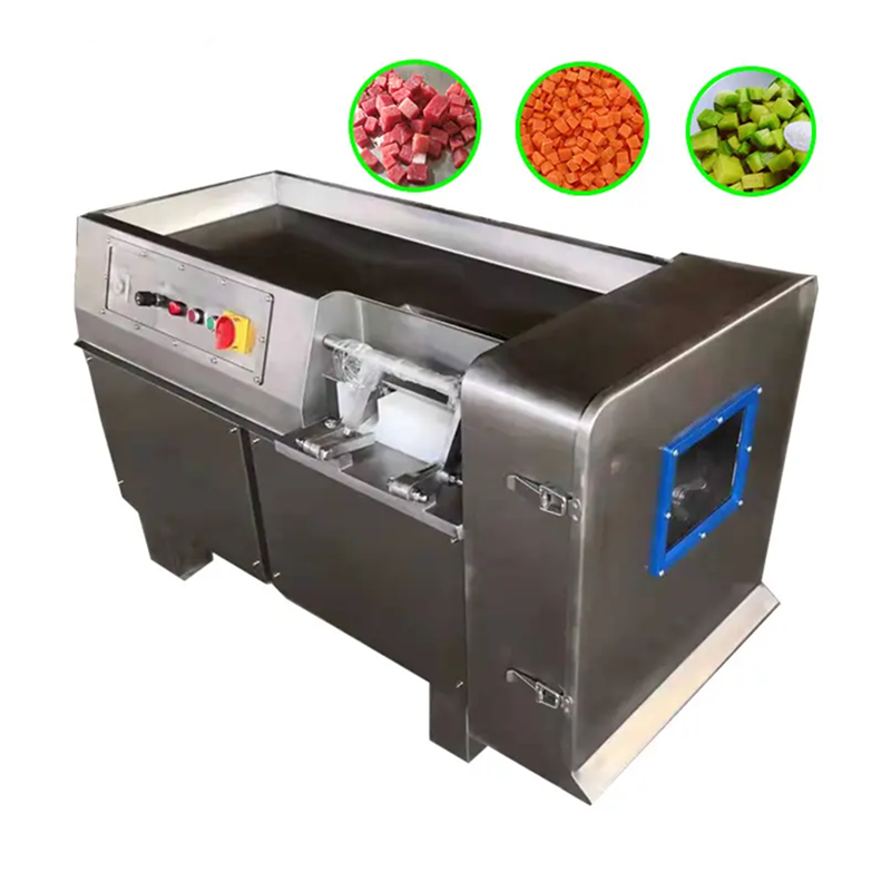 frozen meat cutting machine chicken beef pork cube cutter  cube cutting machine meat dicer