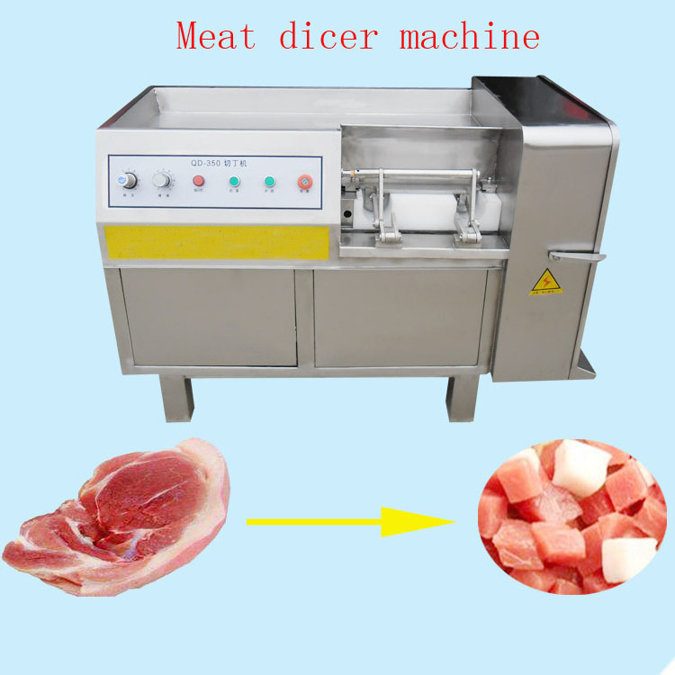 Beef meat cube cutting machine/frozen pork meat dicer machine/chicken cutter