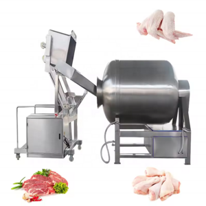 Automatic Intelligent Chicken mutton beef Meatmeat tumbler vacuum marinator marinating machine cooling vacuum tumbler machine