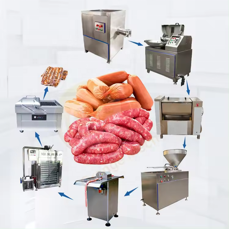 Automatic Electric Sausage Making Machine Commercial Sausage Stuffer Machine Meat Sausage Maker Stuffer