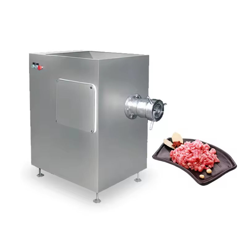 Commercial Meat Bone Cutter Machine & Mincer with 32# Mixer & Big Frozen Meat Grinder Best Price